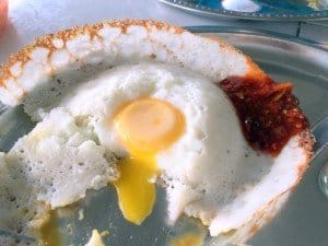 TTDI market - Chanai & Chaya - apom telur
