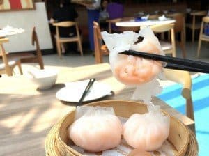 Har Kau at Dolly Dim sum at Avenue K