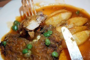 Colonial Cafe, Majestic Hotel - hainanese chicken chop -